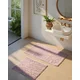 L`ESSENTIEL MAISON Set 2 prostirke za kupatilo Rabbit Pink