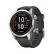 Pametni sat GARMIN Fenix 7S Pro Solar, HR, GPS, multisport, srebrni/grafitno sivi remen