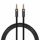 Audio kabel Teracell Plus Aux 3.5mm crni 1.2m