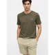 BOSS Majica Mix&Match 50515312 Khaki Regular Fit