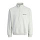 JACK & JONES Majica JORNORREBRO črna/pegasto bela
