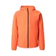 COLUMBIA Zunanja jakna Silver Leaf siva/oranžna