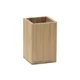 Prostostoječi kozarec BONNIE, bambus - Rjava - 74x110x74 mm - Gedy - BAMBOOM - 24 - Bambus - Držalo za kozarec - Kvadratni - 74 - 110 - 74 - 14