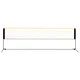 Vidaxl Nastavljiva mreža za badminton 500x103x94-158 cm kovinska