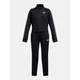 Under Armour Icon Knit Crop Tracksuit Girls Set