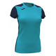 Joma Record II Short Sleeve T-Shirt Fluor Turquoise-Navy