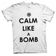 Rage Against The Machine Calm Like A Bomb (Back Print) White M Majica