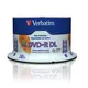 Verbatim - Verbatim Double Layer 8.5GB 8X DVD+R DL Full Printable 97693/50-200/CAKE