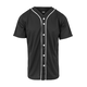 Baseball mesh jersey blk/wht
