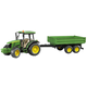 BRUDER traktor John Deere s prikolico (02108)