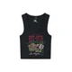 Ed Hardy Top zelena / rdeča / črna / bela