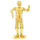 Metal Earth 3D metalna maketa STAR WARS Robot C-3PO, Zlatna boja