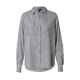 VERO MODA Bluza BUMPY, modra, bela