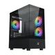XIGMATEK Alphard M Gaming ARGB Black EN44526