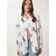Happiness Istanbul Bluza marine / rjava / bela