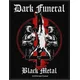 Dark Funeral Black Metal Našitek za šivanje 100 x 50 mm