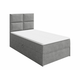 Boxspring krevet RR21, Boja: Muna 08, Varijanta: Desno, Područje za spavanje: 90 x 200 cm