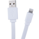Avacom USB cable (2.0), USB A male - Apple Lightning male, 1.2m, flat, white, box, 120 cm, white