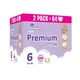 Violeta plenice Double Care Premium Cotton Junior plus, vel. 6+, 64 kos, maxi pack box 100762