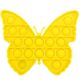 Antistres igračka Poppit Fidget – Leptir, žuti