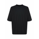 Trendyol Limited Edition Black Oversize Crew Neck Short Sleeve Textured Ottoman T-Shirt