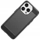 Futrola Carbon Shield TPU za Apple iPhone 15 Pro Max - Crna KP27677