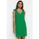 Trendyol Green Mini Woven Tie Bound Beach Dress