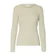 SELECTED Majica SLFELLEN pastelno zelena/bela