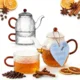 shumee Vrč za čajnik z infuzerjem 0,5 l s skodelico 250 ml darilo za babičin dan