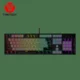 FANTECH Gejmerska mehanička tastatura MK886 ATOM CRNA (CRVENI SWITCH)