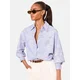 Lipsy Bluza golobje modra/bela