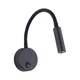 LED zidna lampa LAGOS 1xG9/3W/230V crna