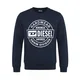 DIESEL Pulover S-GIR 250207 mornarska