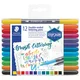 FLOMASTER BRUSHPEN 12BOJA OBOSTRANI S 2 VRHA DESIGN JOURNEY STAEDTLER 3004 TB12 BLISTER