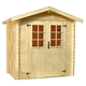 Drvena kućica Mikka (Drvo, Baza: 3,6 m2, Debljina stijenke: 19 mm, Dvostrešni krov)