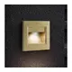 Brilagi - LED svetiljka za stepenište STEP LIGHT LED/1,5W/230V IP44 zlatna