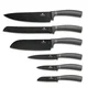 Berlingerhaus Komplet nožev BH-2894 6 pcs anthracite Collection