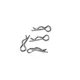 shumee Komplet sponk 51-2-C/sponka za telo 3851-2