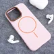 Maska Mag Case Summer Beats za iPhone 16 Pro Max roze narandzasta