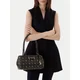Guess Ročna torba Carrie Logo HWGP98 98080 Rjava