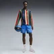 PUMA Memory Lane Mesh Relaxed 7 Basketball Shorts Men, Men, Black/Ultra Blue, L