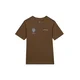 Jack & Jones Junior Majica JJTRADITION nebeško modra/rjava