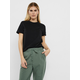 VERO MODA Majica PAULA, črna