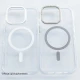 Maska za Samsung S25 Ultra/ S938B Berlia Crystal Armor Magnetic transparent crna