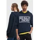 Bombažen pulover Red Bull Racing x Pepe Jeans Red Bull Racing x Pepe Jeans mornarsko modra barva, RU700003