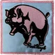 Pink Floyd Animals Pig Našitek za šivanje
