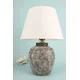 Opviq Stona lampa YL687, 30x20x42 cm, IP20, Belo-siva