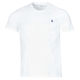 Polo Ralph Lauren Majice s kratkimi rokavi T-SHIRT AJUSTE COL ROND EN COTON LOGO PONY PLAYER Bela