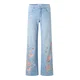 Angels Kavbojke Liz Flower moder denim/rjava/pastelno zelena/staro roza