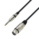 Adam Hall K3 XLR-Jack mikrofonski kabel 6 m